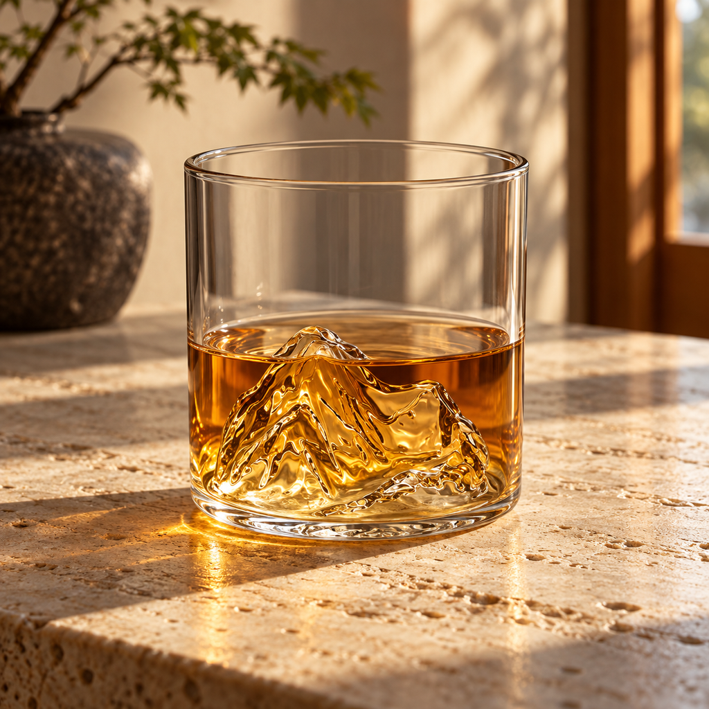 Third Pour™ Edo Mountain Glass