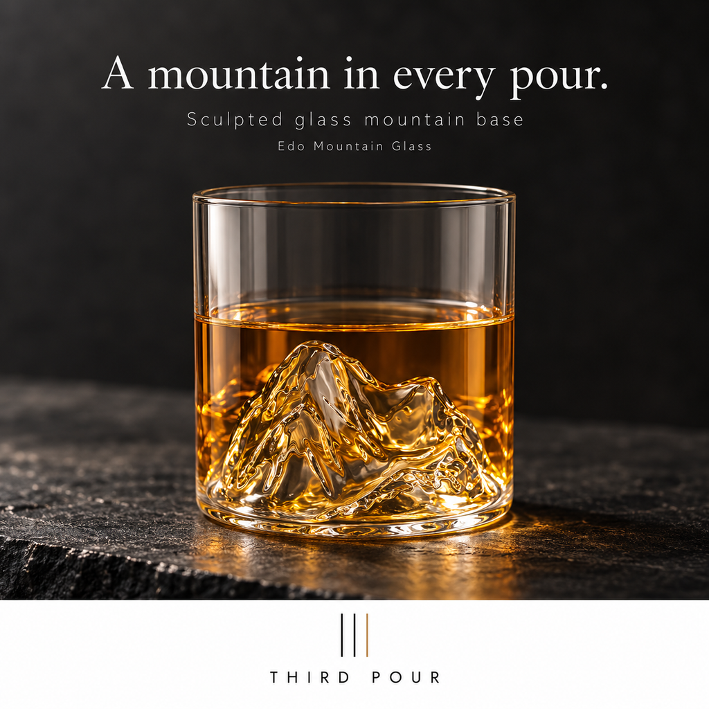 Third Pour™ Edo Mountain Glass